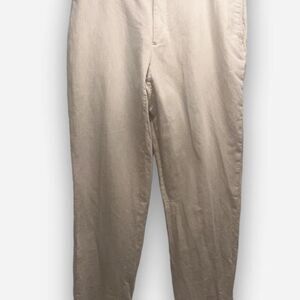 Joseph Abboud Men's Cream and Tan Trousers